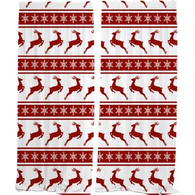 IMPAR Závěsy Sobi a vločky (Rozměr : 140x250, Materiál: Interlock) – Hledejceny.cz