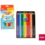 Deli Color Kids EC00600 pastelky trojhranné Jumbo 12 barev – Sleviste.cz