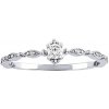 Prsteny SILVEGO Stříbrný prsten Manon s Brilliance Zirconia DCC08042RW