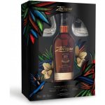 Ron Zacapa Centenario Solera 23y 40% 0,7 l (dárkové balení 2 sklenice) – Hledejceny.cz