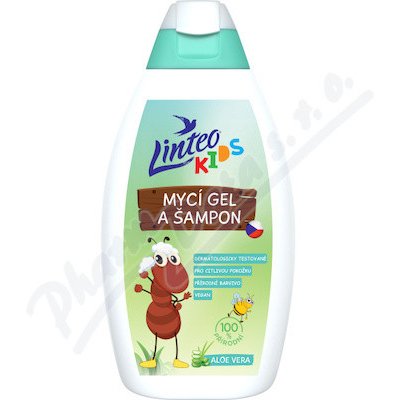 Linteo Kids mycí gel a šampon 425 ml – Zboží Dáma