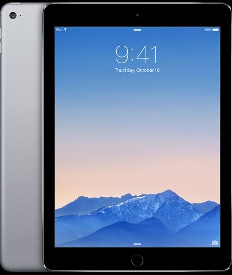 Apple iPad Air 2 Wi-Fi+Cellular 64GB Space Gray MGHX2FD/A od 16