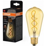 Osram LED žárovka Edison Vintage, 4 W, 300 lm, teplá bílá, E27 – Zboží Živě