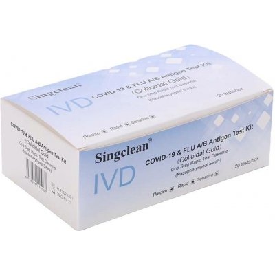 Singclean 3v1 SARS-CoV-2/influenza A/B 600 ks – Sleviste.cz