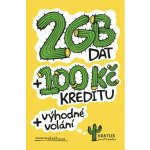 SIM karta KAKTUS s kreditem 100Kč – Zboží Mobilmania