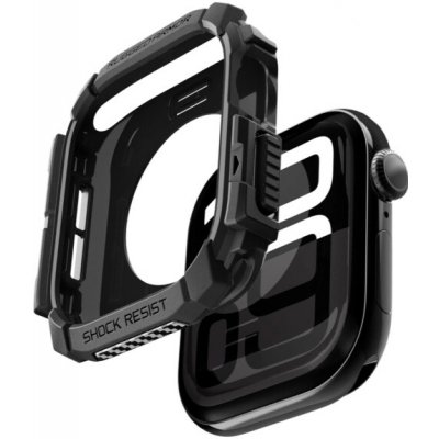 Spigen Rugged Armor Apple Watch Series 10 42mm matte black ACS08585 – Zboží Živě