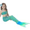 Dětský kostým Mořská Panna Mermaid 3-pack Green Beauty