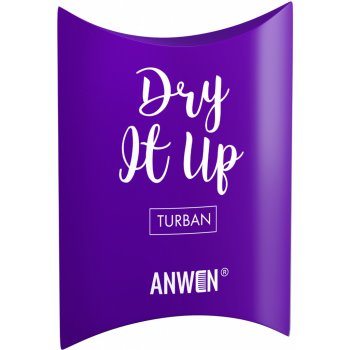 Anwen Dry It Up turban Purple 1 ks