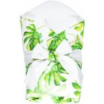 Enie Baby Péřová zavinovačka SATINE tropical leaves – Zboží Mobilmania