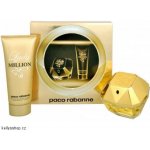 Paco Rabanne Lady Million EDP 80 ml + tělové mléko 100 ml dárková sada – Zboží Dáma