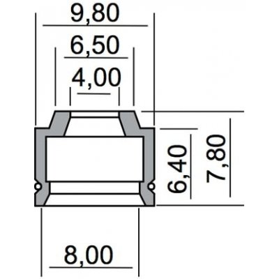 RMS Gufero ventilů 5YPE21190000 100669300 | Zboží Auto