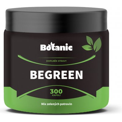 Botanic BeGreen- Mix zelených potravin, 300 kapslí – Hledejceny.cz