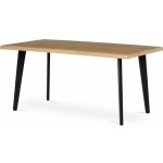 Vikio AJS153D Stůl jídelní 160 x 90 divoký dub noha kov – Zboží Mobilmania