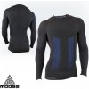 Pánské sportovní tričko SPEED TEE LSL MEN seamless polokompresní termoprádlo Moose modrá