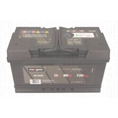 MaXgear 12V 80Ah 720A 85-0015 – Zboží Mobilmania