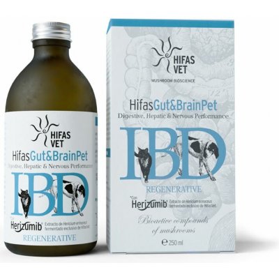 Hifas Veterinary Gut and Brain Pet 250 ml Hifas Gut and Brain Pet 250 ml – Hledejceny.cz