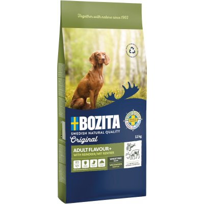 Bozita Original Adult Flavour Plus se sobím bez pšenice 2 x 12 kg – Hledejceny.cz