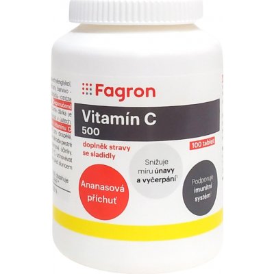 Fagron Vitamín C 500 100 tablet – Hledejceny.cz