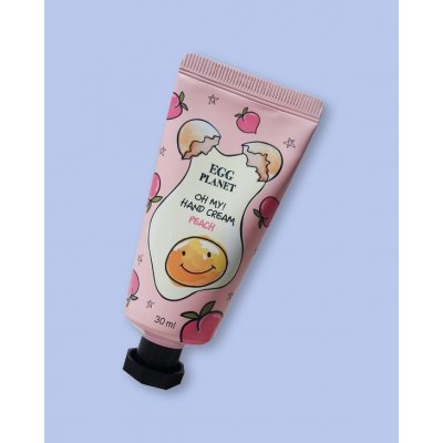 Daeng Gi Meo Ri Egg Planet Oh My Hand Cream (Peach) hydratační krém 30 ml – Hledejceny.cz