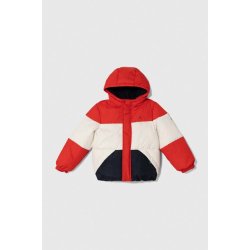 Tommy Hilfiger dětská péřová bunda červená