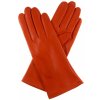 Kreibich dámské rukavice oranžové bezpodšívkové