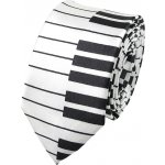 Kravata klaviatura bílá – Hledejceny.cz