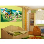 AG Design FTDNH-5323 Dětská vliesová fototapeta Mickey Mouse a kamarádi rozměry 202 x 90 cm – Zbozi.Blesk.cz