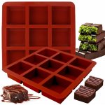 Čokoládová forma AIUNBEST 2ks červená – Zboží Dáma