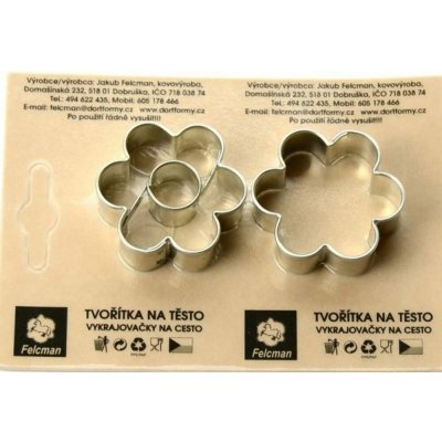 vykr. 0862 Kytičky malé, 3,6cm, 2ks /b.SKIN/ – Hledejceny.cz