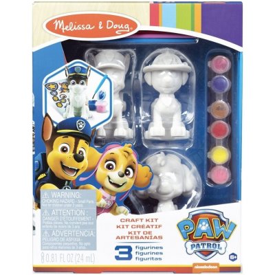 Lowlands Kreativní sada Figurky k vymalování Tlapková patrola/Paw Patrol 3ks s doplňky – Hledejceny.cz