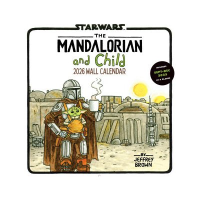 Star Wars The Mandalorian and Child Wall 2026 – Zboží Mobilmania