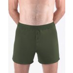 Gina pánské trenky volné šité jednobarevné eco bamboo 75194P černé – Sleviste.cz