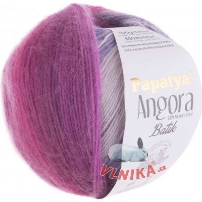 Kamgarn Příze Papatya Angora Batik Varianta: 69 – Zbozi.Blesk.cz