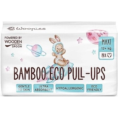 Woopies EKO 12+kg Pull-ups Wooden Spoon 28 ks – Sleviste.cz