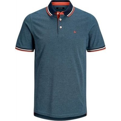 Jack & Jones pánské polo triko JJEPAULOS 12136668 denim blue