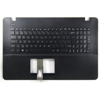 česká klávesnice Asus X751 X751L X751S X751M X751Y X751B X751N F751 R752 K751 černá CZ palmrest - bez touchpadu