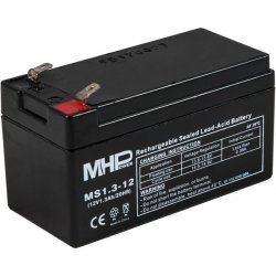 MHPower Pb VRLA AGM 12V 1,3Ah MS1.3-12; MS1.3-12