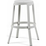 Nardi Bílá plastová zahradní barová židle Stack Maxi 76,5 cm – Hledejceny.cz