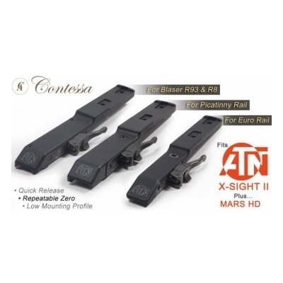 Contessa Základna montáže rychloupínací pro pušky Blaser R8/R93 atd. k záměřovačům ATN – Zbozi.Blesk.cz