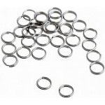 Dvojité kroužky z nerezové oceli, 6x0,7 mm (250ks) – Hledejceny.cz