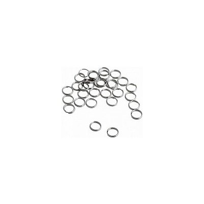 Dvojité kroužky z nerezové oceli, 6x0,7 mm (250ks) – Hledejceny.cz