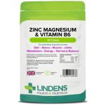 LINDENS Health + Nutrition Zinek, Hořčík & Vitamín B6 90 tablet – Hledejceny.cz