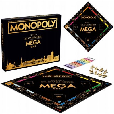 Winning Moves Monopoly MEGA Gold – Hledejceny.cz