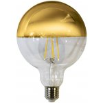 Ecolamp by eLight Dekorační LED žárovka se zrcadlovým vrchlíkem E27 teplá 3000k 7w 806 lm zlatá – Hledejceny.cz