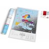 Nástěnné mapy Travel Map dodavatel nástěnná mapa Evropa stírací (Scratch map of Europe) silver