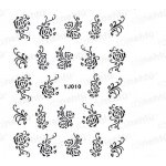 Samolepky na nehty černé 010 – Zbozi.Blesk.cz