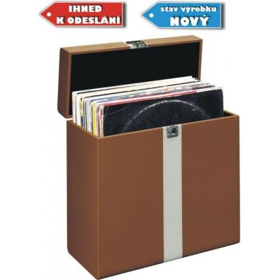 Lenco TTA-300 - kufr na gramofonové desky - Hnědá – Zbozi.Blesk.cz