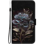 VSECHNONAMOBIL 87821 ART Peněženkový kryt pro Honor X6b BLACK ROSE – Zboží Živě