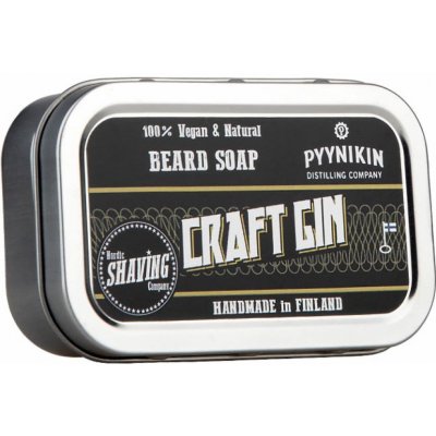Nordic Shaving Company Craft Gin mýdlo na vousy 80 g