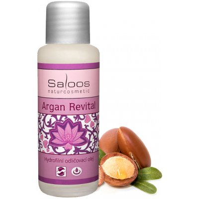 Saloos Argan Revital odličovací hydrofilní olej 50 ml – Zboží Mobilmania